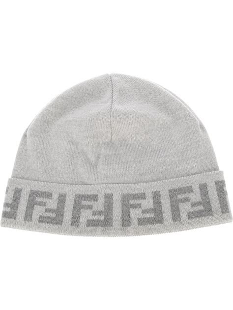 fendi beanie grey|fendi beanie hat for sale.